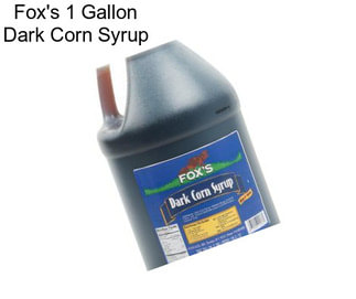 Fox\'s 1 Gallon Dark Corn Syrup