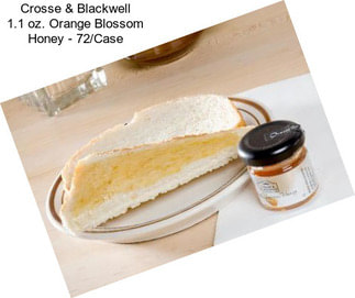 Crosse & Blackwell 1.1 oz. Orange Blossom Honey - 72/Case