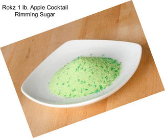 Rokz 1 lb. Apple Cocktail Rimming Sugar