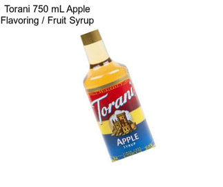 Torani 750 mL Apple Flavoring / Fruit Syrup