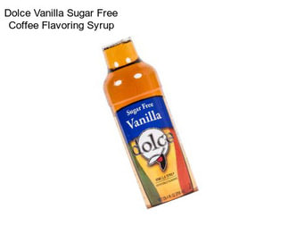 Dolce Vanilla Sugar Free Coffee Flavoring Syrup