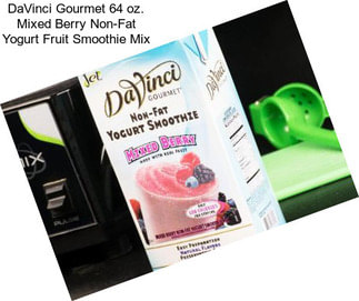 DaVinci Gourmet 64 oz. Mixed Berry Non-Fat Yogurt Fruit Smoothie Mix