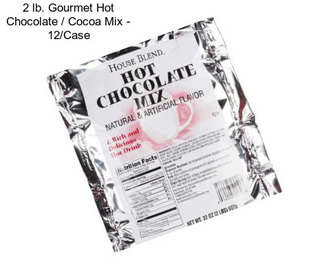 2 lb. Gourmet Hot Chocolate / Cocoa Mix - 12/Case