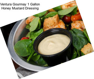 Ventura Gourmay 1 Gallon Honey Mustard Dressing