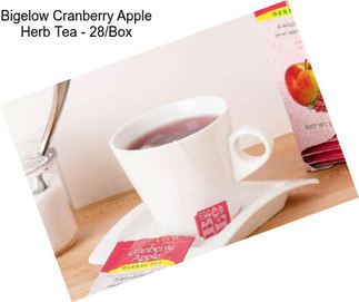 Bigelow Cranberry Apple Herb Tea - 28/Box