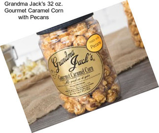 Grandma Jack\'s 32 oz. Gourmet Caramel Corn with Pecans