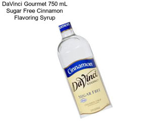 DaVinci Gourmet 750 mL Sugar Free Cinnamon Flavoring Syrup