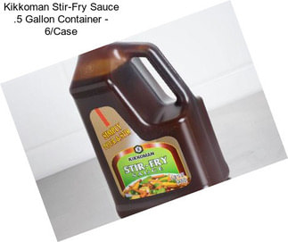 Kikkoman Stir-Fry Sauce .5 Gallon Container - 6/Case