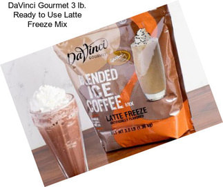 DaVinci Gourmet 3 lb. Ready to Use Latte Freeze Mix