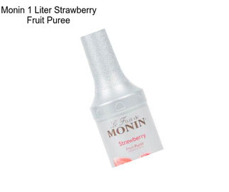 Monin 1 Liter Strawberry Fruit Puree