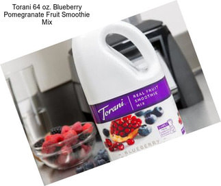 Torani 64 oz. Blueberry Pomegranate Fruit Smoothie Mix