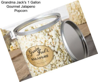 Grandma Jack\'s 1 Gallon Gourmet Jalapeno Popcorn