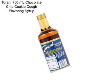 Torani 750 mL Chocolate Chip Cookie Dough Flavoring Syrup