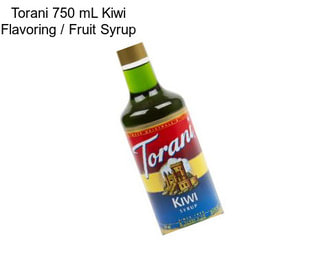 Torani 750 mL Kiwi Flavoring / Fruit Syrup