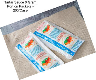 Tartar Sauce 9 Gram Portion Packets - 200/Case