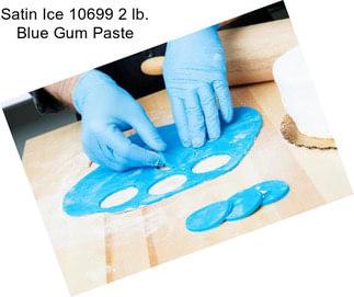 Satin Ice 10699 2 lb. Blue Gum Paste