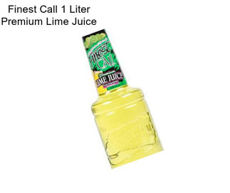 Finest Call 1 Liter Premium Lime Juice