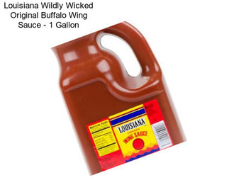 Louisiana Wildly Wicked Original Buffalo Wing Sauce - 1 Gallon