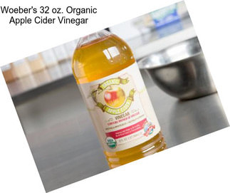 Woeber\'s 32 oz. Organic Apple Cider Vinegar