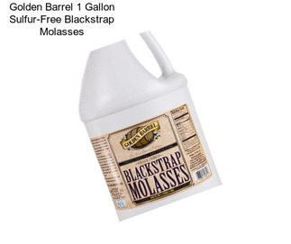 Golden Barrel 1 Gallon Sulfur-Free Blackstrap Molasses