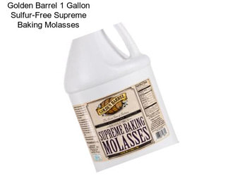 Golden Barrel 1 Gallon Sulfur-Free Supreme Baking Molasses