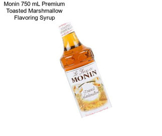 Monin 750 mL Premium Toasted Marshmallow Flavoring Syrup