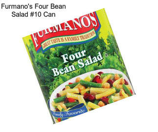 Furmano\'s Four Bean Salad #10 Can