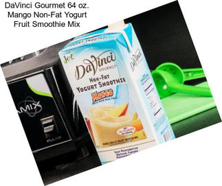 DaVinci Gourmet 64 oz. Mango Non-Fat Yogurt Fruit Smoothie Mix