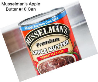 Musselman\'s Apple Butter #10 Can