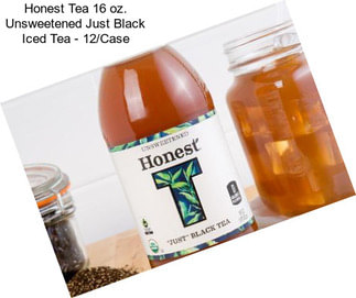 Honest Tea 16 oz. Unsweetened \