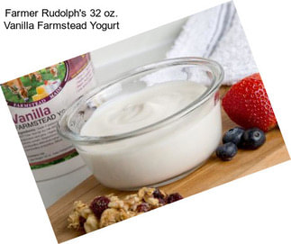 Farmer Rudolph\'s 32 oz. Vanilla Farmstead Yogurt