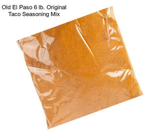 Old El Paso 6 lb. Original Taco Seasoning Mix