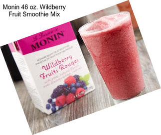 Monin 46 oz. Wildberry Fruit Smoothie Mix