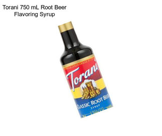 Torani 750 mL Root Beer Flavoring Syrup