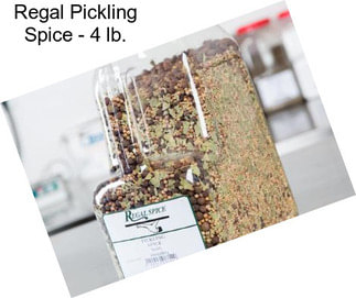 Regal Pickling Spice - 4 lb.