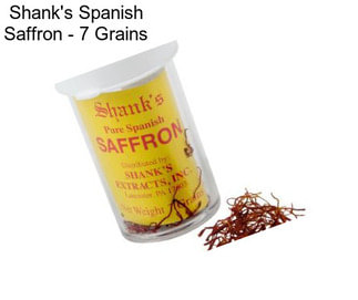 Shank\'s Spanish Saffron - 7 Grains