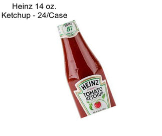 Heinz 14 oz. Ketchup - 24/Case