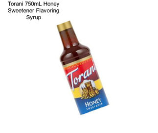 Torani 750mL Honey Sweetener Flavoring Syrup