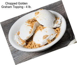 Chopped Golden Graham Topping - 4 lb.