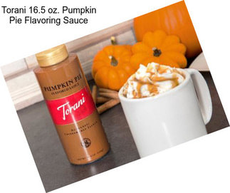 Torani 16.5 oz. Pumpkin Pie Flavoring Sauce