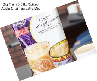 Big Train 3.5 lb. Spiced Apple Chai Tea Latte Mix