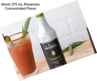 Monin 375 mL Rosemary Concentrated Flavor