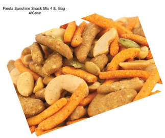 Fiesta Sunshine Snack Mix 4 lb. Bag - 4/Case