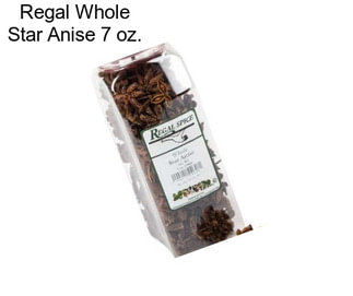 Regal Whole Star Anise 7 oz.