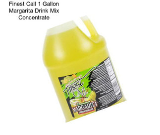 Finest Call 1 Gallon Margarita Drink Mix Concentrate