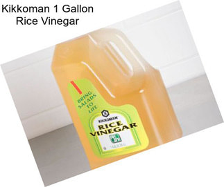 Kikkoman 1 Gallon Rice Vinegar