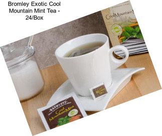 Bromley Exotic Cool Mountain Mint Tea - 24/Box