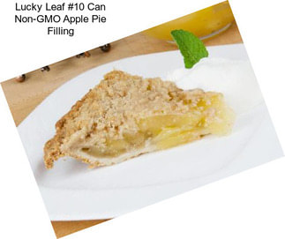 Lucky Leaf #10 Can Non-GMO Apple Pie Filling