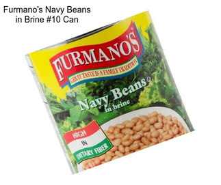 Furmano\'s Navy Beans in Brine #10 Can