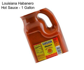 Louisiana Habanero Hot Sauce - 1 Gallon